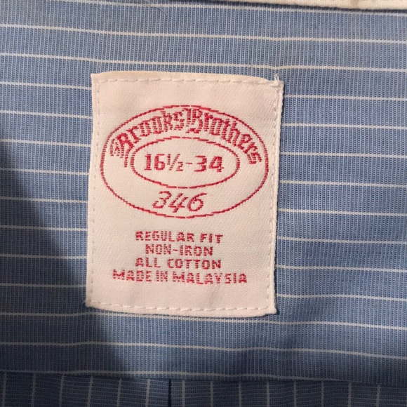 Brooks Brothers Non Iron French Cuff Dress Shirt - Picture 2 of 4